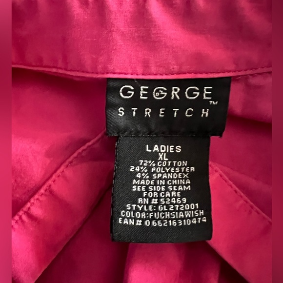 Pink George Stretch Blouse - Picture 3 of 3